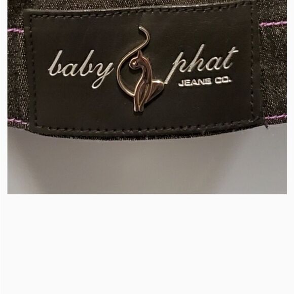 Baby Phat black jean jacket - Picture 5 of 8